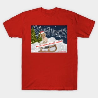 Here Comes Santa Paws (Starring @BB.LITTLE.LEROY.BROWN) T-Shirt